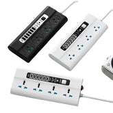 USB Universal Hole Plug Power Strip Smart Charge Hub X